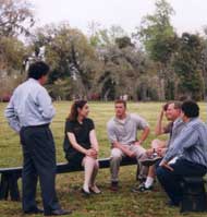 Students at Drayton Hall
